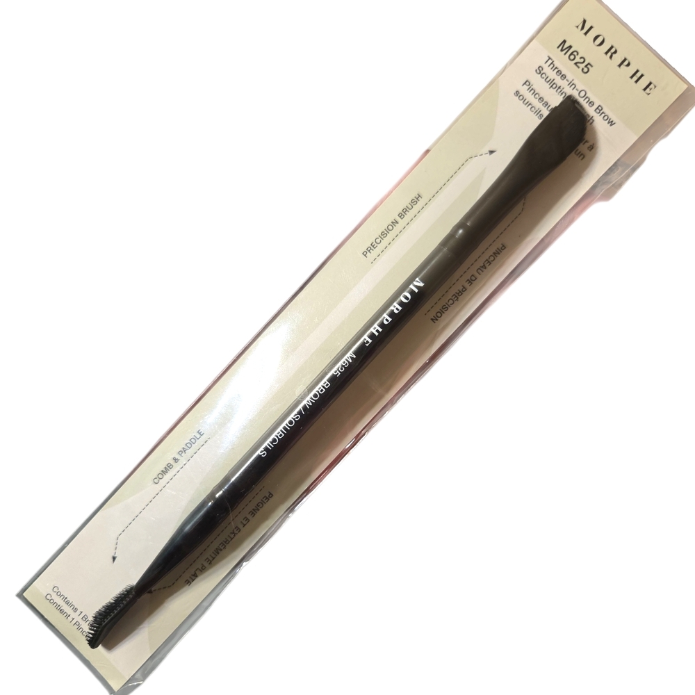 Morphe M625 Three-in-One Brow Sculpting Brush